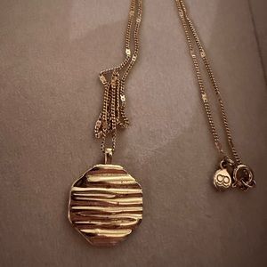 Gorjana gold plated necklace